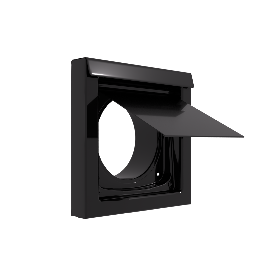 InOvate DWV4 4-Inch Metal Dryer & Bathroom Wall Vent