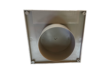 Primex Plastic Wall Cap Removable Screen Dryer Wall Vent High-Quality Easy to Install One Piece