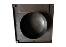Primex Plastic Wall Cap Removable Screen Dryer Wall Vent High-Quality Easy to Install One Piece