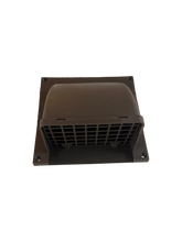 Primex Plastic Wall Cap Removable Screen Dryer Wall Vent High-Quality Easy to Install One Piece