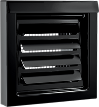 FreshVent™ Low-Profile Air Intake Vent – Powder Coated Galvalume Steel, Patented Vent Cover for ERV, HRV & Make-Up Air Systems
