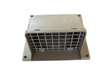 Primex Plastic Wall Cap Removable Screen Dryer Wall Vent High-Quality Easy to Install One Piece