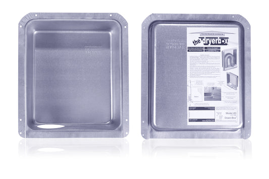 Dryerbox 4D Recessed Dryer Vent Box – 2x6 Downward Venting