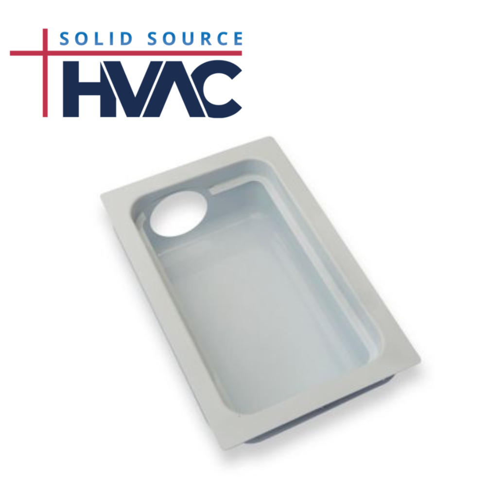 Recessed Metal Dryer Vent Box for with Snap-On Trim Ring