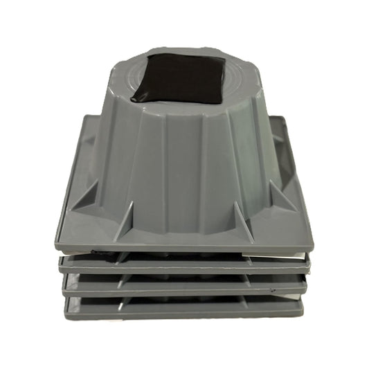 3" HVAC Condenser & Heat Pump Riser – 4 Pack
