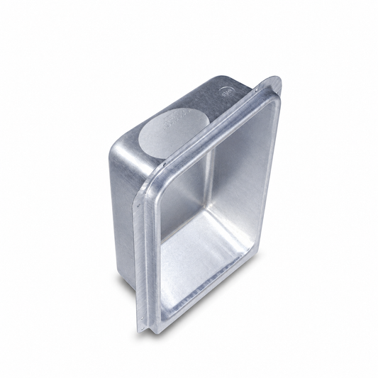 Dryerbox 350 Recessed Dryer Vent Box – 2x4 Upward Venting