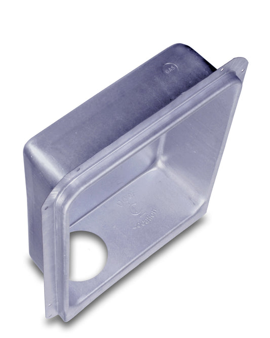Dryerbox 4D Recessed Dryer Vent Box – 2x6 Downward Venting