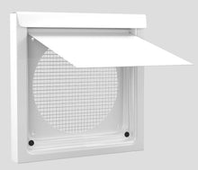 6WV - 6" and Wall Vent by Inovate - Low Profile Kitchen/Bath Exhaust Wall Vent - Powder Coated Colors