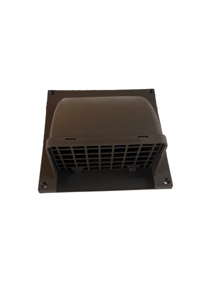 Primex Plastic Wall Cap Removable Screen Dryer Wall Vent High-Quality Easy to Install One Piece