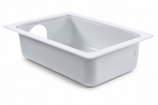 DBX1000M Recessed Metal Dryer Vent Box with Trim Ring