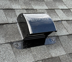 InOvate DryerJack 4" Low-Profile Dryer Roof Vent
