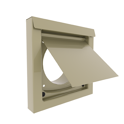 InOvate DWV4 4-Inch Metal Dryer & Bathroom Wall Vent