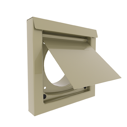 InOvate DWV4 4-Inch Metal Dryer & Bathroom Wall Vent