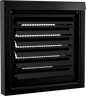 FreshVent™ 4" or 6" Low-Profile Air Intake Vent – Powder Coated Galvalume Steel, Patented Vent Cover for ERV, HRV & Make-Up Air Systems
