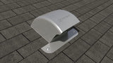 InOvate DryerJack Low Profile Roof Vent with Roof Neck for 4" Pipe