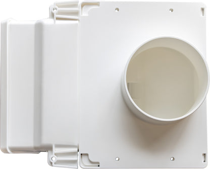 4-Inch HDPE Soffit Vent with Gravity Damper-Extended Nose