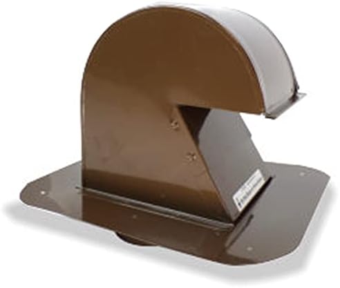 DryerJack® Model 486 Extra-Clearance Roof Dryer Vent | 4” Galvalume Roof Termination with Pest Guard & Clean-Out Door | Manufactured in the USA