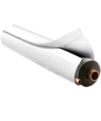 Airex Model 72C - E-Flex Guard Black/White Line Set Cover/Protector/Sleeve for 5/8", 3/4" or 7/8" Copper Tubing w/ 3/4" Wall Insulation