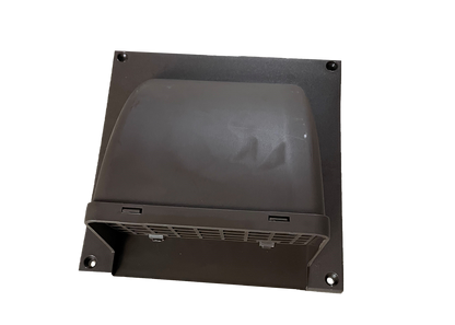 Primex Plastic Wall Cap Removable Screen Dryer Wall Vent High-Quality Easy to Install One Piece