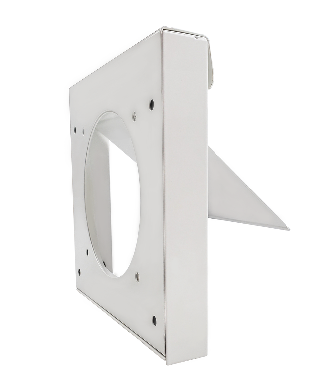 InOvate DryerWallVent DWV4 No Collar 4-inch dryer exhaust wall vent in white