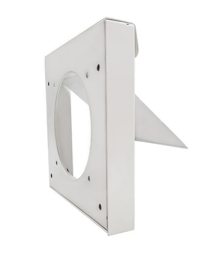 InOvate DryerWallVent DWV4 No Collar 4-inch dryer exhaust wall vent in white