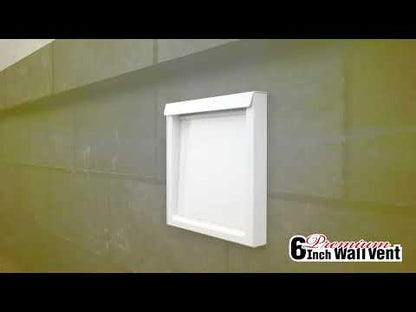 InOvate 6" Premium Exhaust Wall Vent & Wall Cap