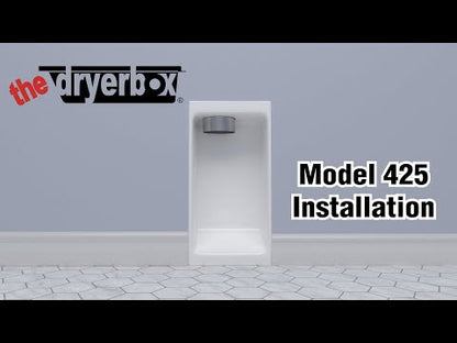 Dryerbox 425 Recessed Dryer Vent Box – 2x6 Upward Venting