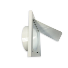 1-SSHVAC - 6" Dryer Wall Vent - Wall Cap