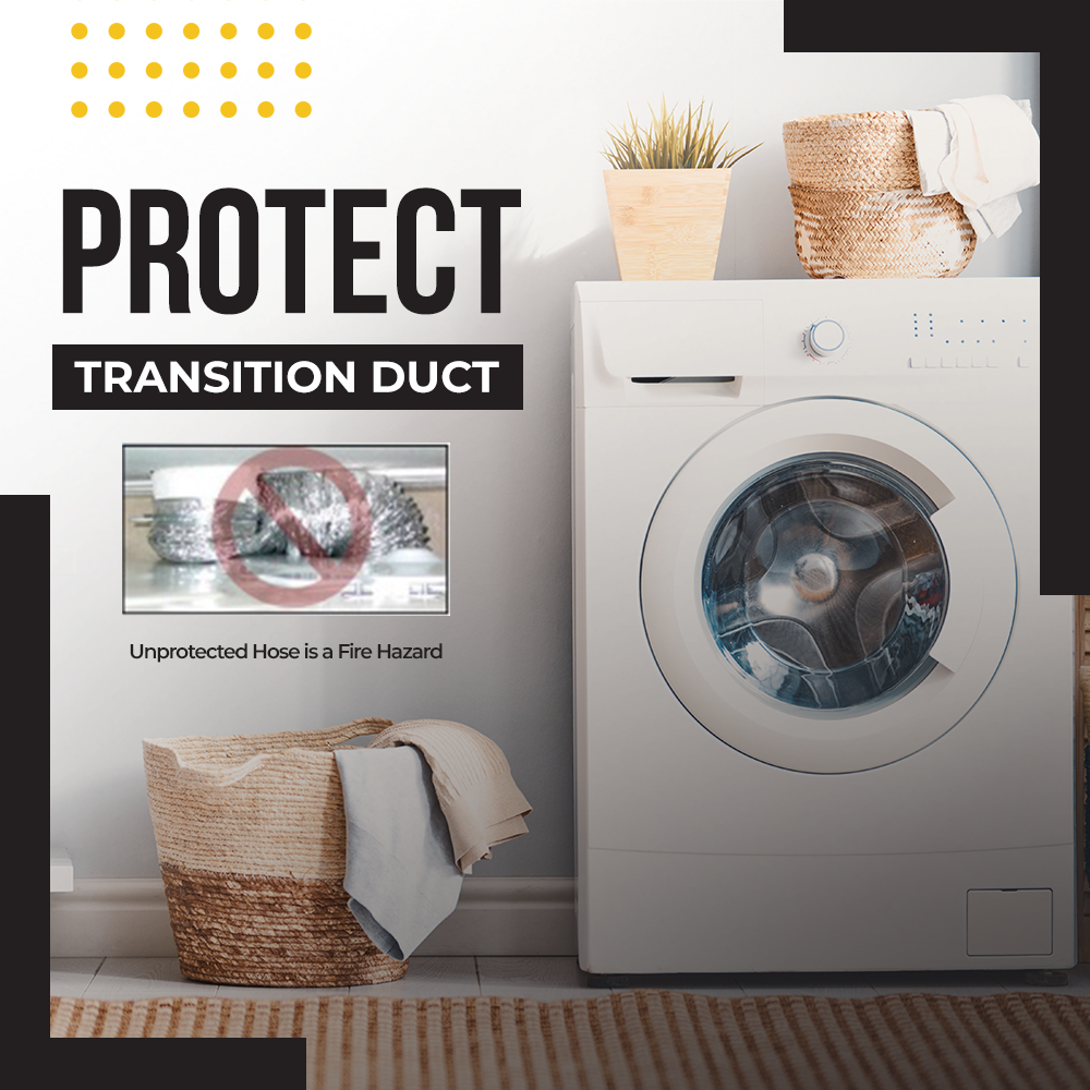 Dryerbox 425 Recessed Dryer Vent Box - Upward Venting for 2x6 Walls