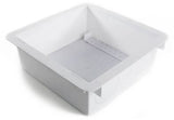 Plastic White Dryer Vent Box with Trim Ring (DBX1000P)