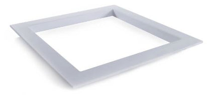 Plastic White Dryer Vent Box with Trim Ring (DBX1000P)