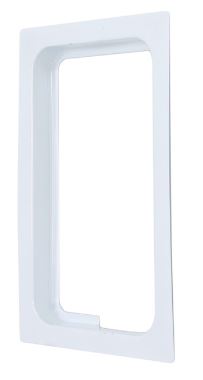 Recessed Metal Dryer Vent Box for with Snap-On Trim Ring