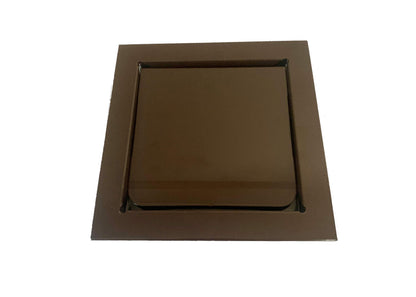 4-Inch Metal Dryer Wall Vent with Damper