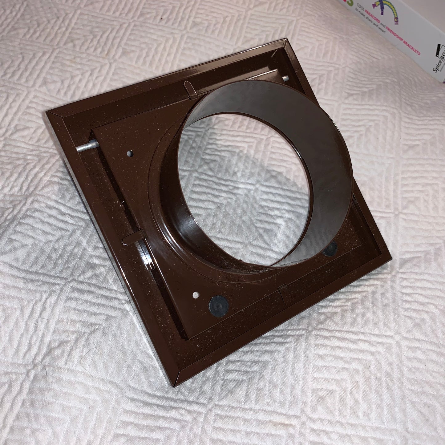 4-Inch Metal Dryer Wall Vent with Damper