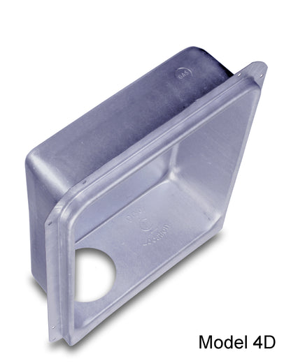 In-O-Vate DB-4D Dryerbox (For Downward Dryer Venting on 2x6 Walls) Dryer Vent Box